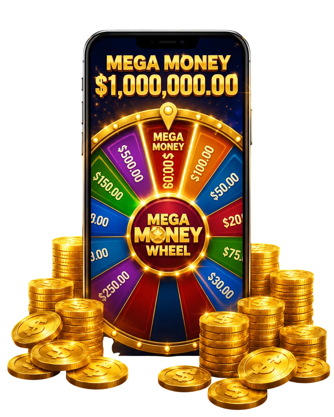 Mega Money Wheel v Yukon Gold Casino s jackpotom 1 000 000 €