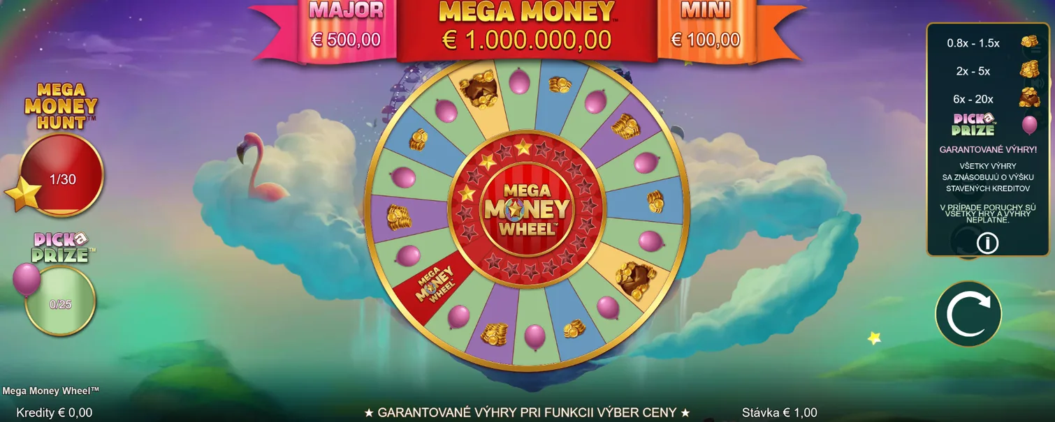 yukon gold casino hra mega money wheel