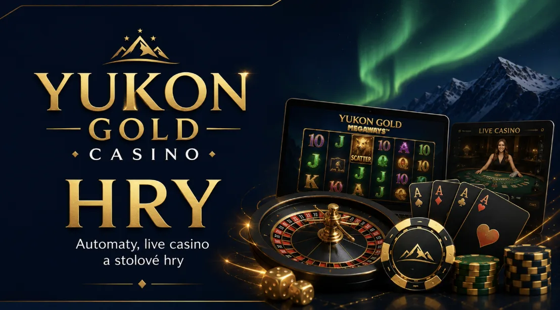 Automaty, jackpoty a stolové hry v Yukon Gold Casino