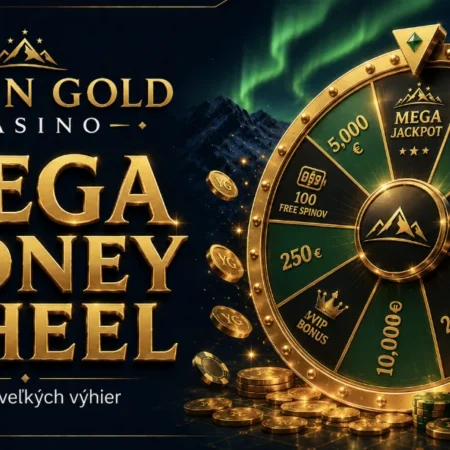 Yukon Gold Casino Mega Money Wheel – vyhrajte 1 000 000 €