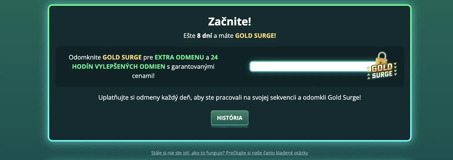 Yukon Gold Casino – Casino Rewards akcia Gold Surge