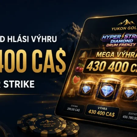 Yukon Gold hlási výhru 430 400 CA$: hráč uspel na automate Hyper Strike